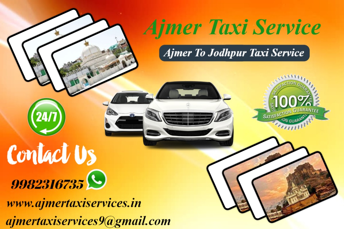 Ajmer To Jodhpur Taxi Service